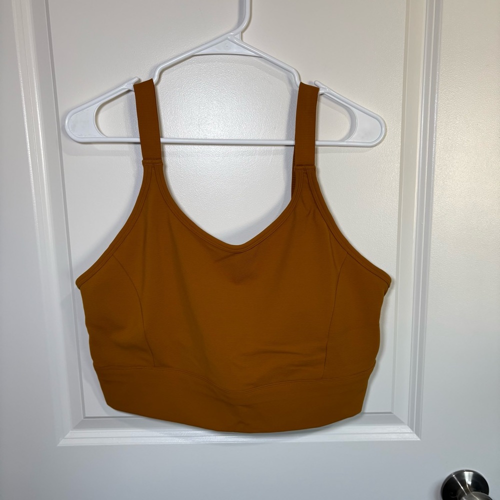 Calia Women’s Mustard Sports Bra Tank Top